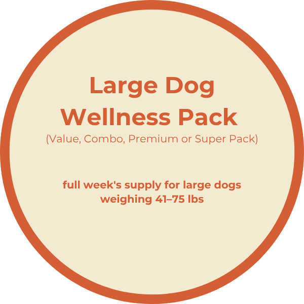 Large Dog Bone Broth Wellness Packs